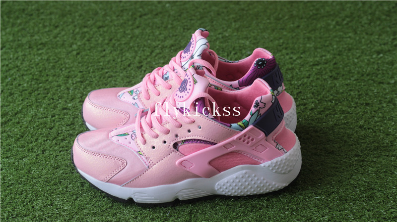 Nike Air Huarache Pink Flower